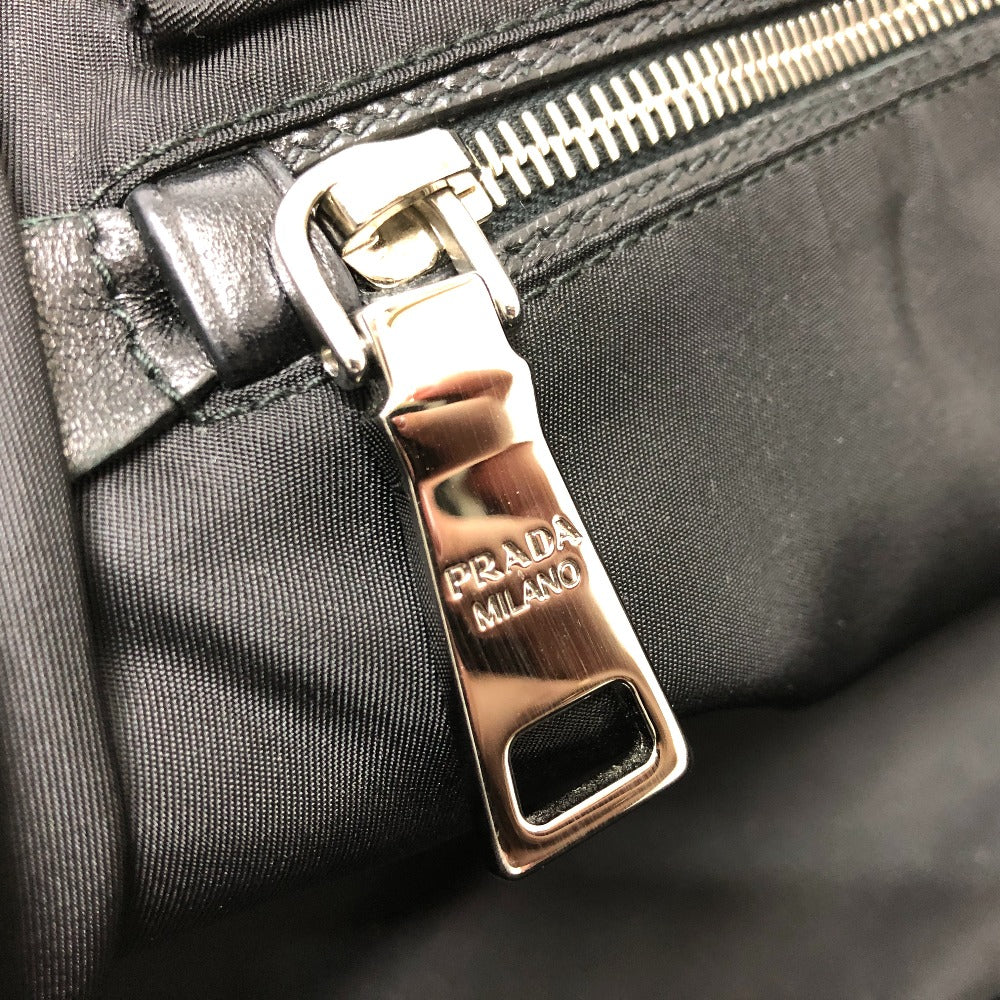 PRADA Handbag B1959 Nylon khaki Camouflage camouflage Women Used Authentic