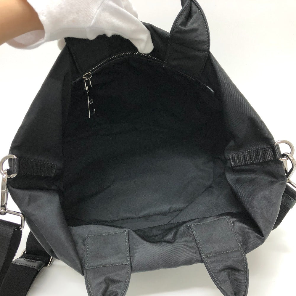 PRADA Handbag B1959 Nylon khaki Camouflage camouflage Women Used Authentic