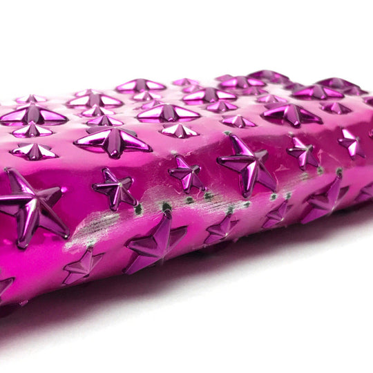 JIMMY CHOO Long Wallet Purse 163FILIPA.CIM Patent leather Metallic purple Star stud filipa Wallet unisex(Unisex) Used Authentic