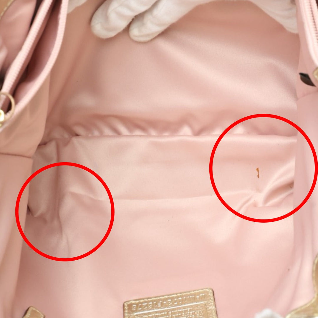 COACH Tote Bag F16276 canvas Khaki x Gold Shoulder back Applique