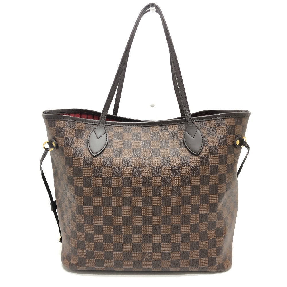 LOUIS VUITTON Tote Bag N41358 Damier canvas Brown Neverfull MM