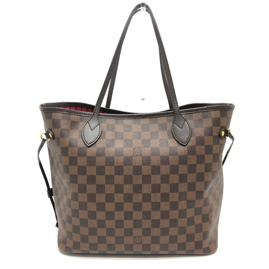 LOUIS VUITTON Tote Bag N41358 Damier canvas Brown Neverfull MM