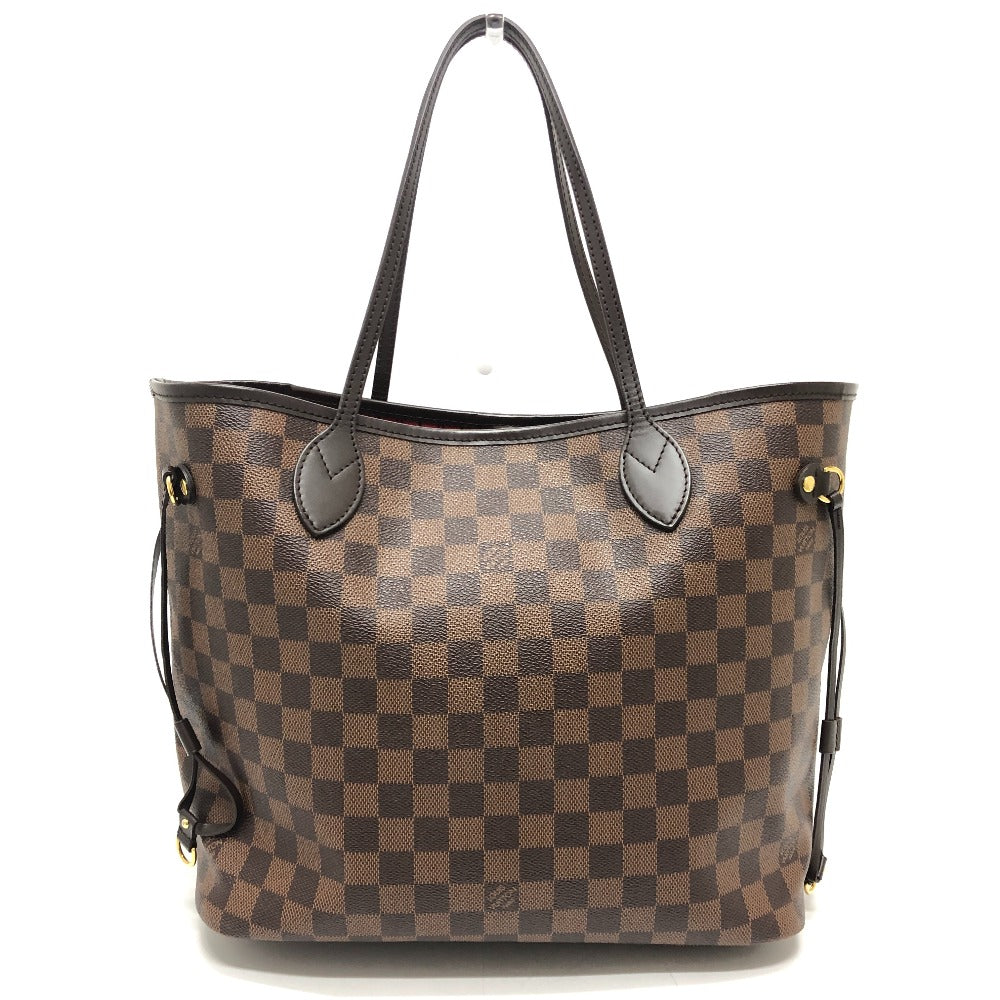 LOUIS VUITTON Tote Bag N41358 Damier canvas Brown Neverfull MM
