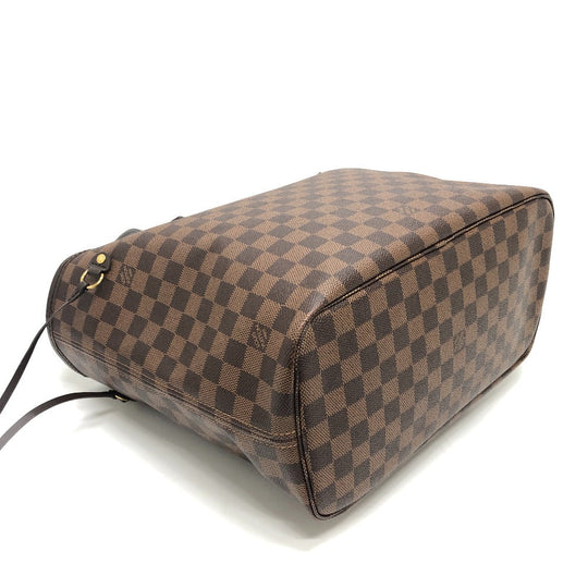 LOUIS VUITTON Tote Bag N41358 Damier canvas Brown Neverfull MM