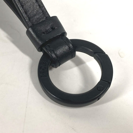 MCM Coin case leather black Looney Tunes collaboration Visetos Tweety Women Used Authentic