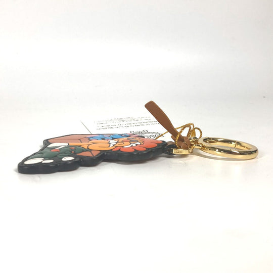 MCM key ring leather Brown SAMBYPEN collaboration Sam By Pen Rabbit Animal mens Used Authentic