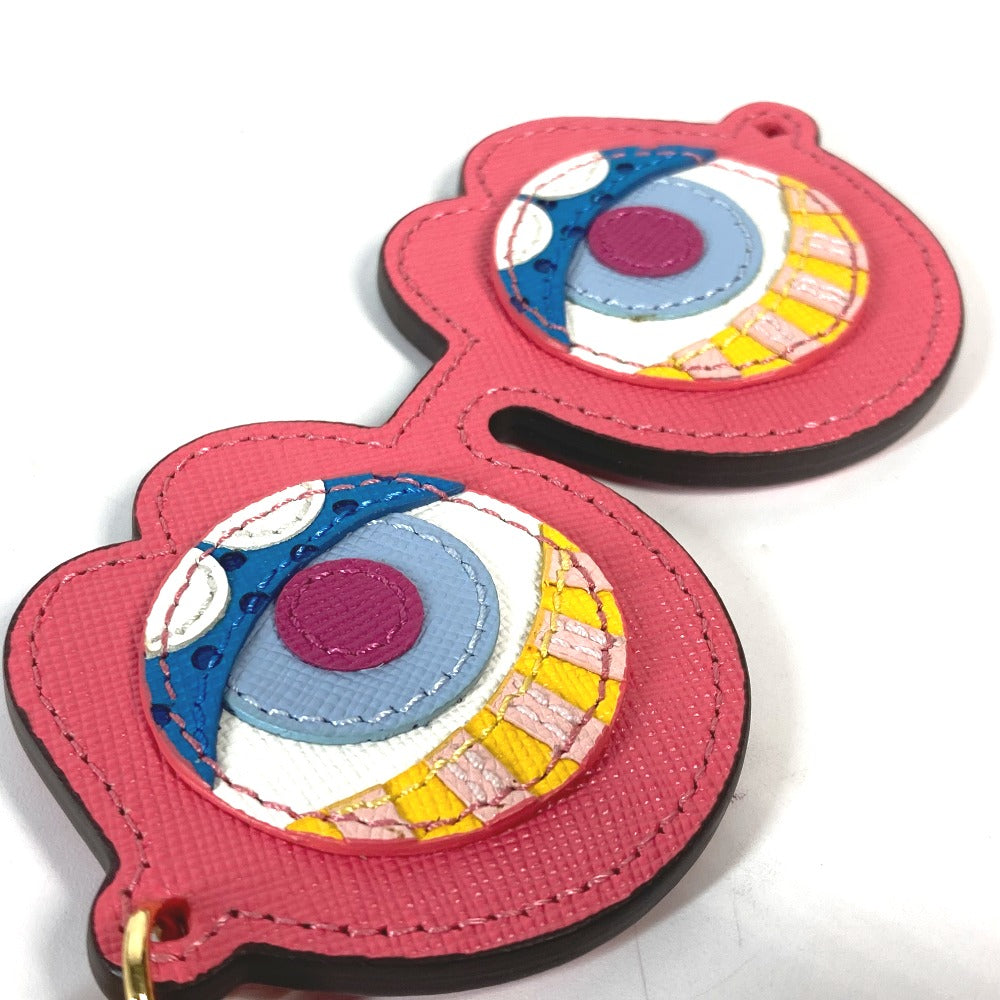 MCM key ring leather pink CRAIG & KARL collaboration Craig & Karl Eyeglasses Design unisex(Unisex) Used Authentic