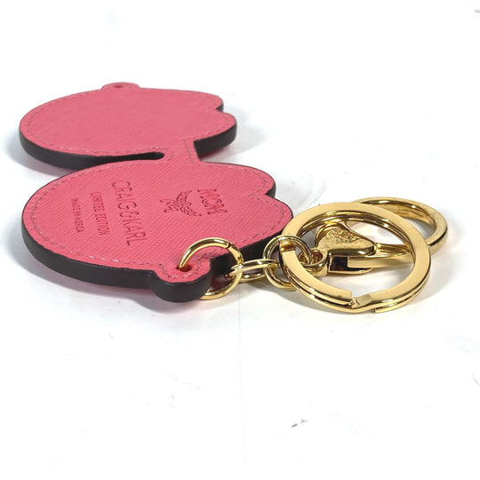 MCM key ring leather pink CRAIG & KARL collaboration Craig & Karl Eyeglasses Design unisex(Unisex) Used Authentic