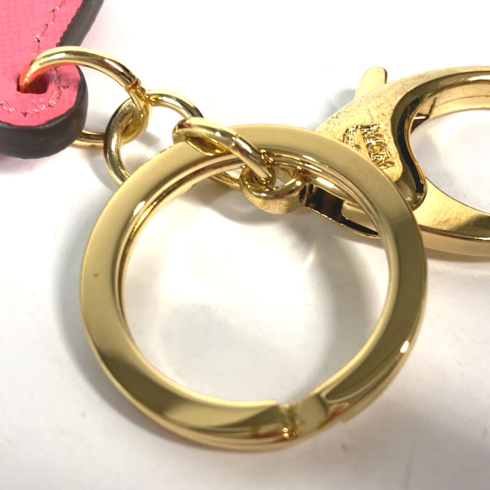 MCM key ring leather pink CRAIG & KARL collaboration Craig & Karl Eyeglasses Design unisex(Unisex) Used Authentic