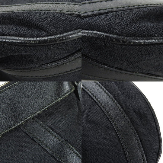 GUCCI Shoulder Bag 203257 GG canvas black GG canvas