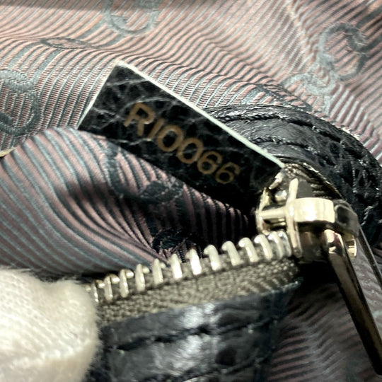 LOUIS VUITTON Tote Bag M95252 leather black Tobago T & B Women Used Authentic