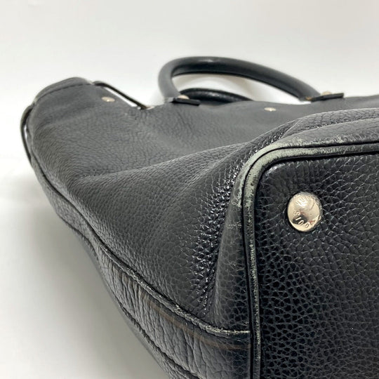 LOUIS VUITTON Tote Bag M95252 leather black Tobago T & B Women Used Authentic