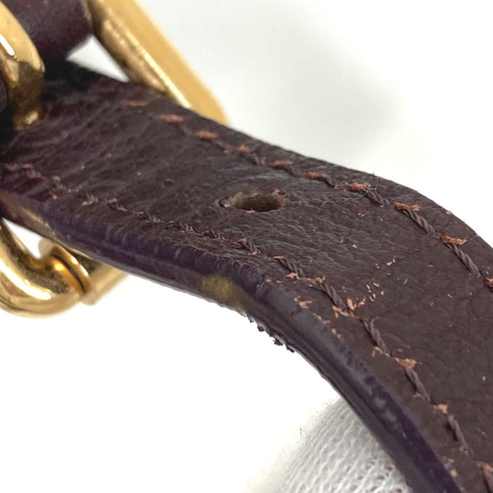 LOUIS VUITTON Tote Bag M93771 Canvas / leather green Eyeall hippo PM Women Used Authentic