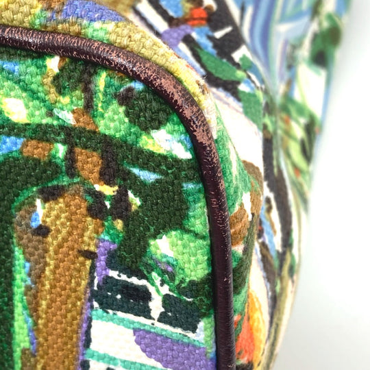 LOUIS VUITTON Tote Bag M93771 Canvas / leather green Eyeall hippo PM Women Used Authentic