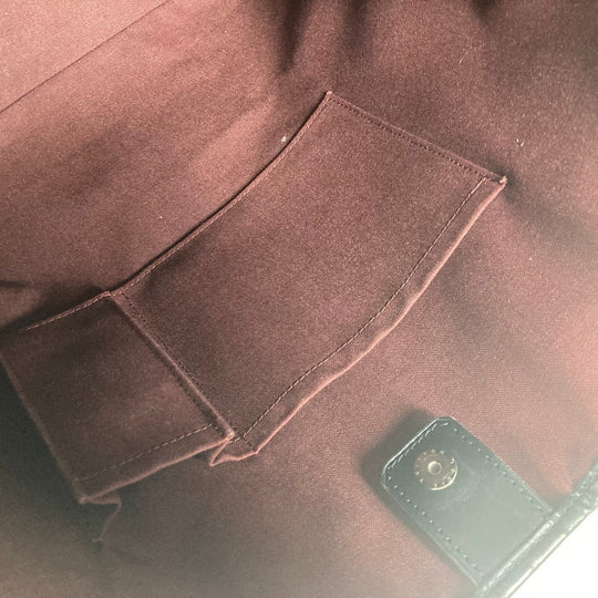 LOUIS VUITTON Tote Bag M56708 Monogram macacer canvas Brown Monogram macacer Davis mens Used Authentic