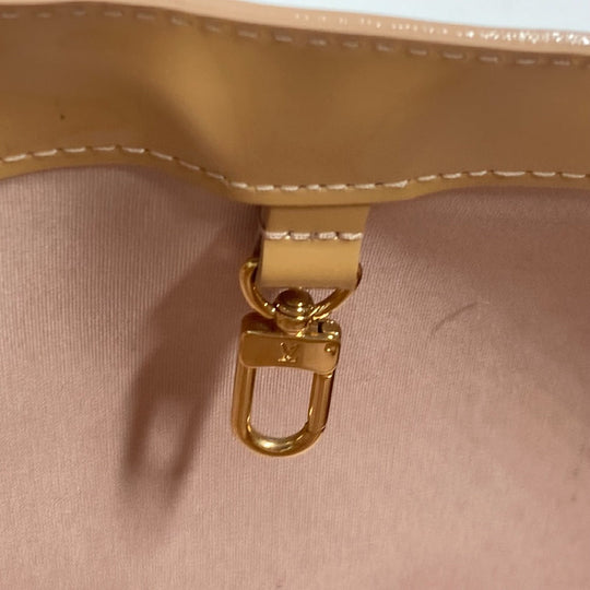 LOUIS VUITTON Tote Bag M91642 Monogram Vernis beige Monogram Vernis Wilshire PM