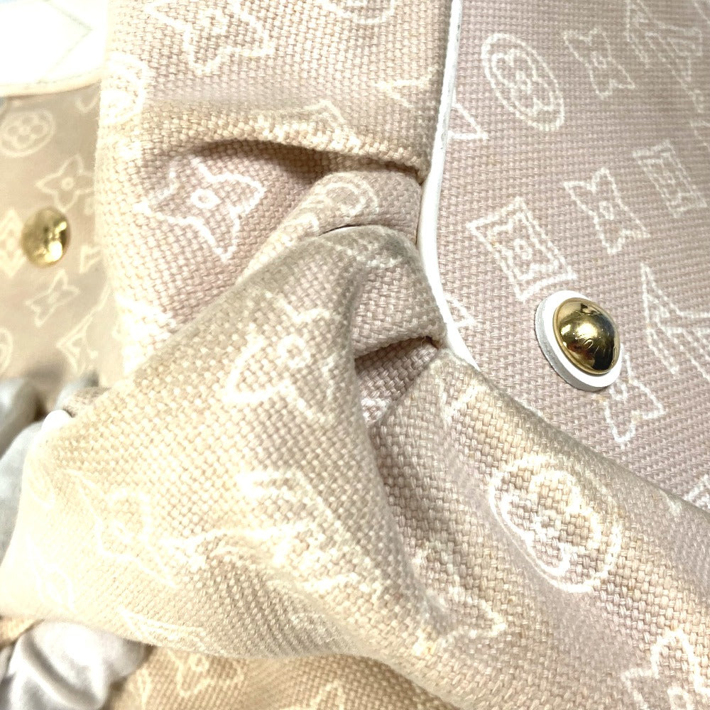 LOUIS VUITTON Tote Bag M95986 canvas beige Monogram beach line Cabas Ipanema GM Women Used Authentic