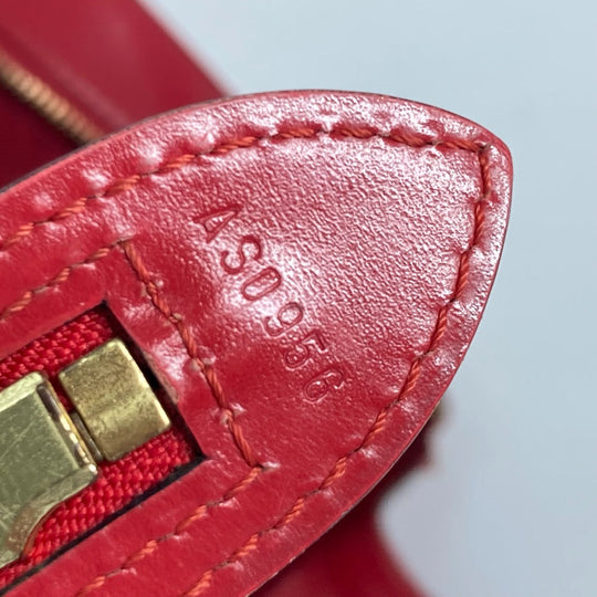 LOUIS VUITTON Shoulder Bag M52267 Epi Leather Red Epi Sunjack shopping Women Used Authentic