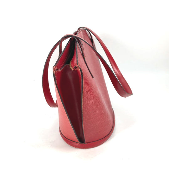 LOUIS VUITTON Shoulder Bag M52267 Epi Leather Red Epi Sunjack shopping Women Used Authentic