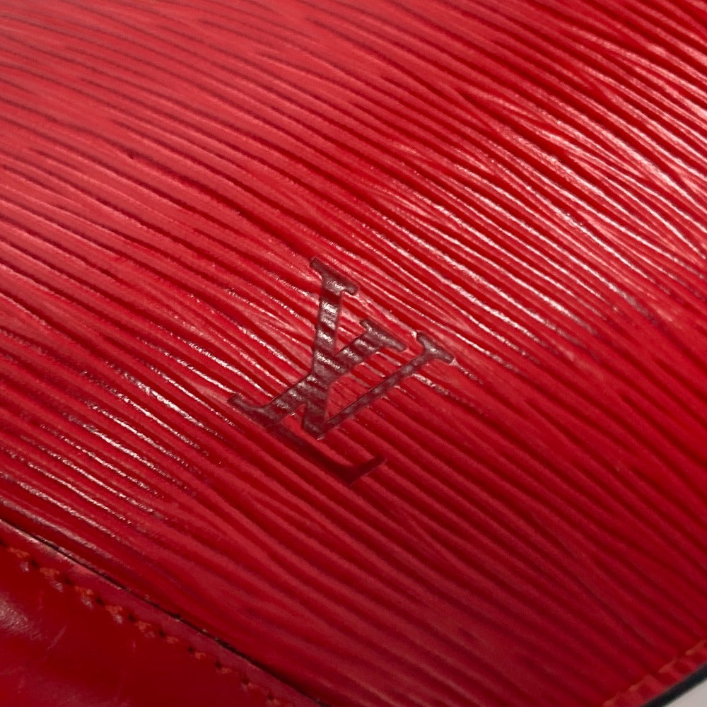 LOUIS VUITTON Shoulder Bag M52267 Epi Leather Red Epi Sunjack shopping Women Used Authentic