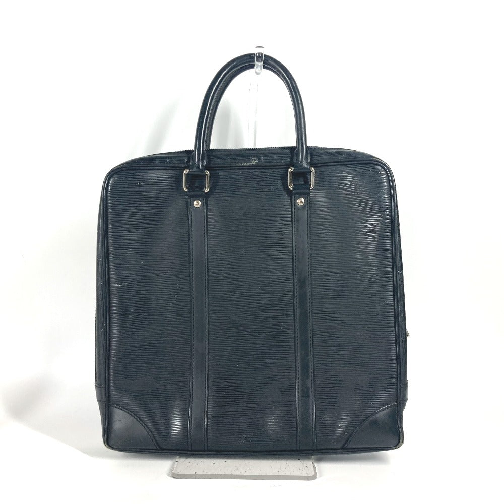 LOUIS VUITTON Tote Bag M59122 Epi Leather black Epi Vivienne MM mens Used Authentic
