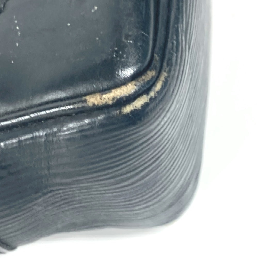 LOUIS VUITTON Tote Bag M59122 Epi Leather black Epi Vivienne MM mens Used Authentic