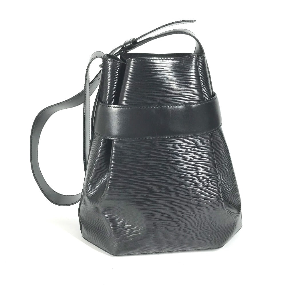 LOUIS VUITTON Shoulder Bag M80157 Epi Leather black Epi Sac De Paul PM Women Used Authentic