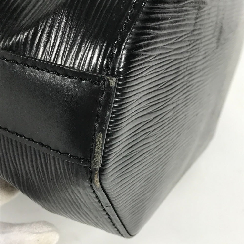 LOUIS VUITTON Shoulder Bag M80157 Epi Leather black Epi Sac De Paul PM Women Used Authentic