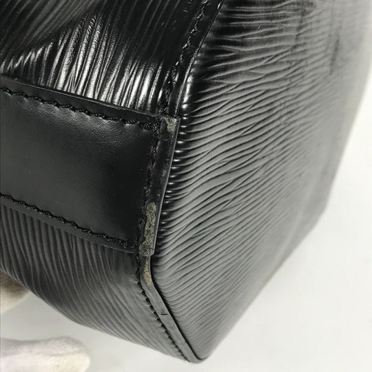 LOUIS VUITTON Shoulder Bag M80157 Epi Leather black Epi Sac De Paul PM Women Used Authentic