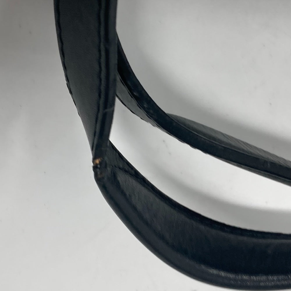 LOUIS VUITTON Tote Bag N41269 Damier Anfini Leather black Damier Anfini Tadao PM mens Used Authentic