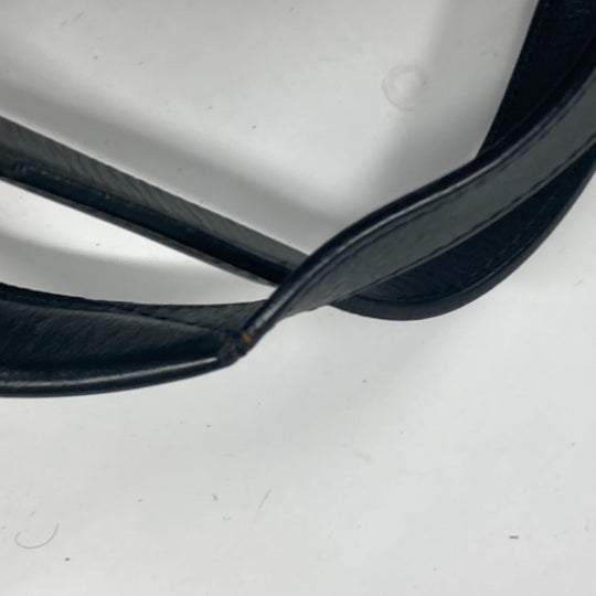 LOUIS VUITTON Tote Bag N41269 Damier Anfini Leather black Damier Anfini Tadao PM mens Used Authentic