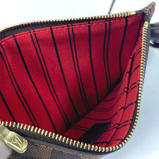 LOUIS VUITTON Tote Bag N41359 Damier canvas Brown Damier Never full PM