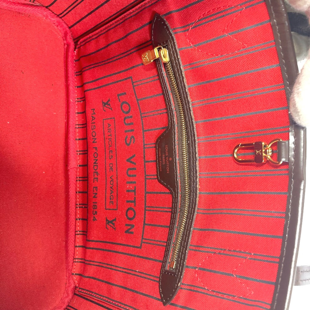 LOUIS VUITTON Tote Bag N41359 Damier canvas Brown Damier Never full PM