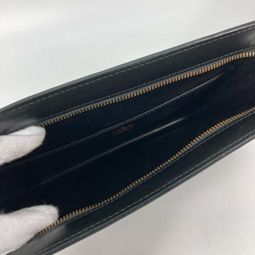 LOUIS VUITTON business bag M52522 Epi Leather black Epi Pochette homme mens Secondhand Authentic