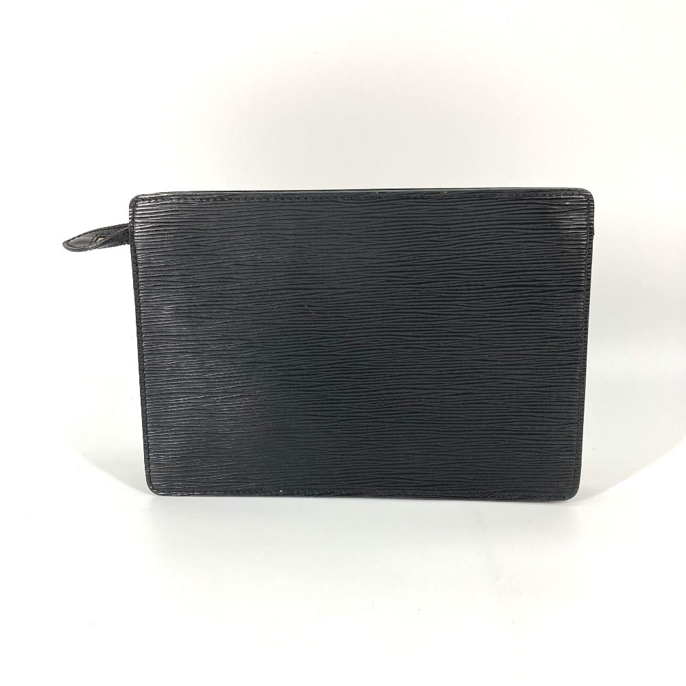 LOUIS VUITTON business bag M52522 Epi Leather black Epi Pochette homme mens Secondhand Authentic