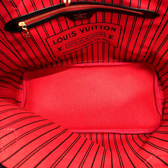 LOUIS VUITTON Tote Bag M42844 Monogram macacer canvas Brown World tour Neverfull MM