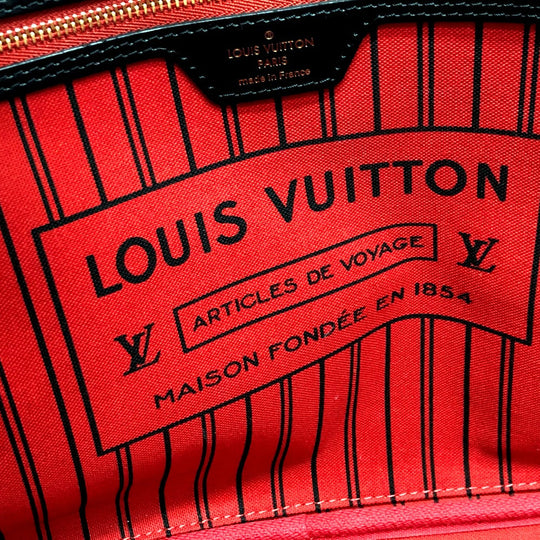 LOUIS VUITTON Tote Bag M42844 Monogram macacer canvas Brown World tour Neverfull MM