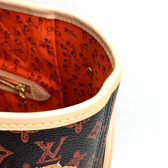 LOUIS VUITTON Tote Bag M44441 Monogram canvas Brown Monogram Neverfull MM Women Used Authentic