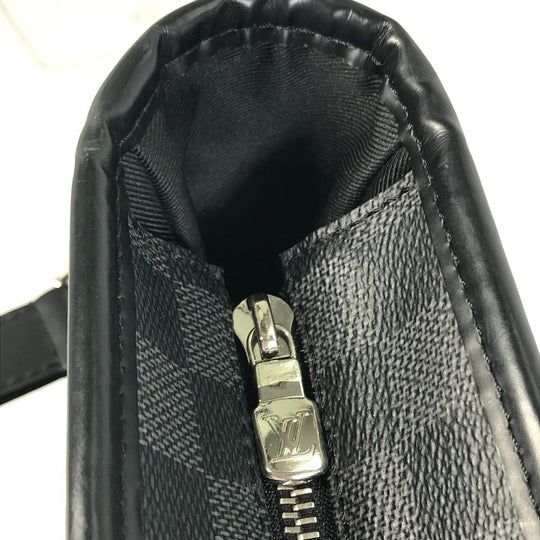 LOUIS VUITTON Tote Bag ‚m41717 Damier Grafitto Canvas black Christopher Nemeth PM Tadao mens Used Authentic