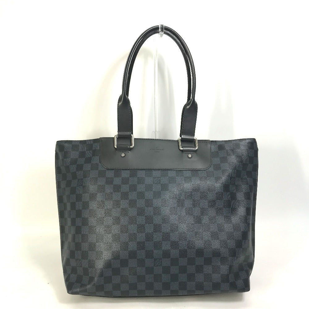 LOUIS VUITTON Tote Bag N41397 Damier Cobalt Canvas Navy Damier Cobalt Cabavayage mens Used Authentic