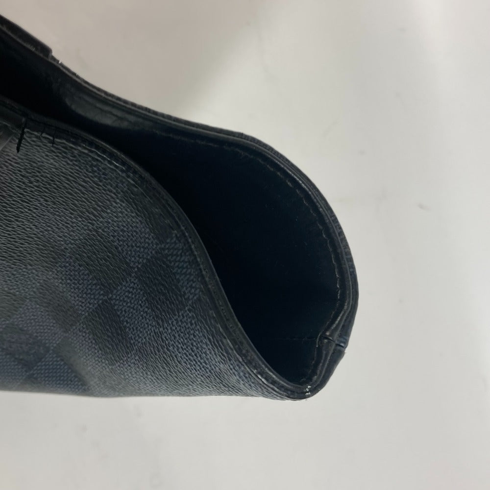 LOUIS VUITTON Tote Bag N41397  Damier Cobalt Canvas Navy Damier Cobalt Kabavoyayaja mens Used Authentic