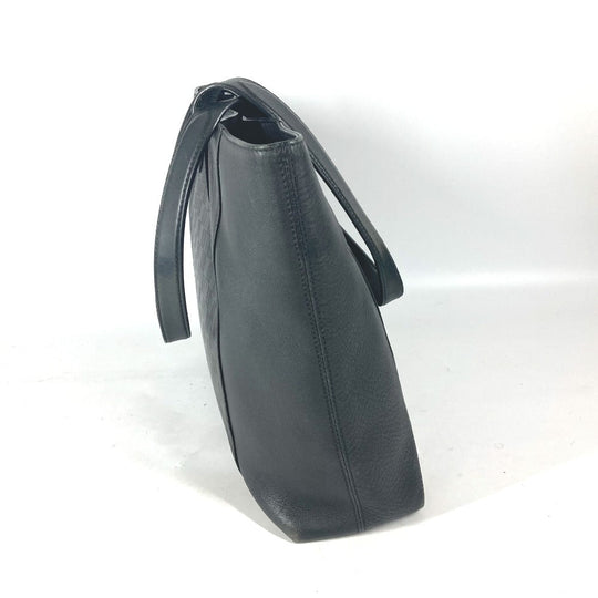 LOUIS VUITTON Tote Bag N41493 Damier Anfini Leather black Damier Anfini Cabavayage mens Used Authentic