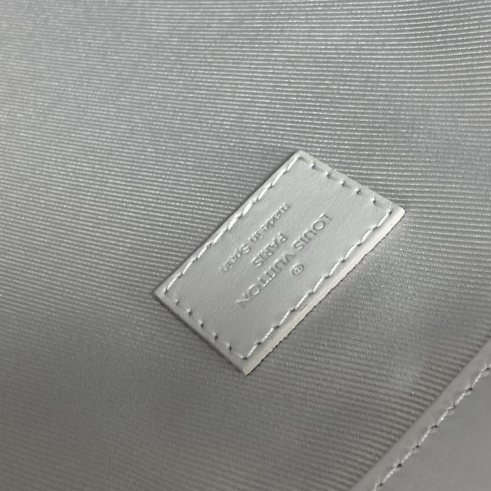 LOUIS VUITTON Tote Bag M44627 Monogram canvas white Monogram white Flat Vertical Tote mens Used Authentic