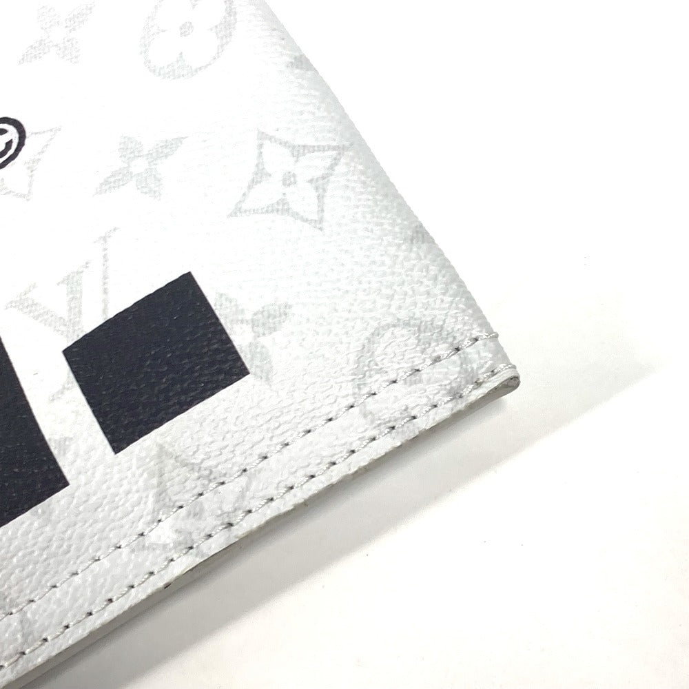 LOUIS VUITTON Tote Bag M44627 Monogram canvas white Monogram white Flat Vertical Tote mens Used Authentic