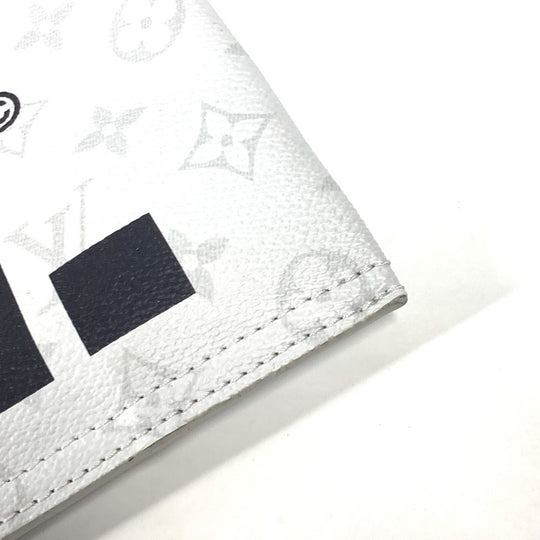 LOUIS VUITTON Tote Bag M44627 Monogram canvas white Monogram white Flat Vertical Tote mens Used Authentic