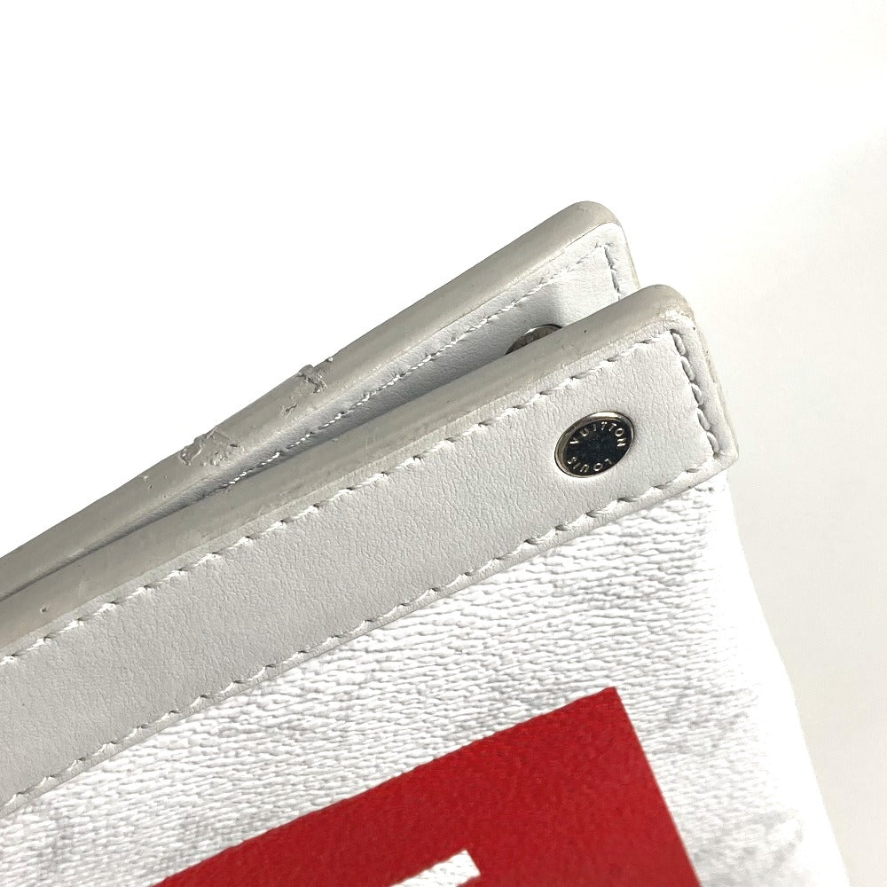 LOUIS VUITTON Tote Bag M44627 Monogram canvas white Monogram white Flat Vertical Tote mens Used Authentic