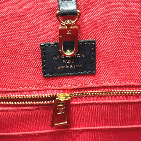 LOUIS VUITTON Tote Bag M45321 Monogram canvas Brown Monogram On the Go MM Women Used Authentic