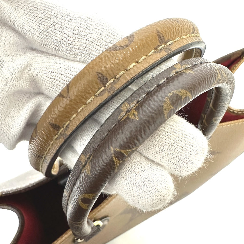 LOUIS VUITTON Tote Bag M45321 Monogram canvas Brown Monogram On the Go MM Women Used Authentic