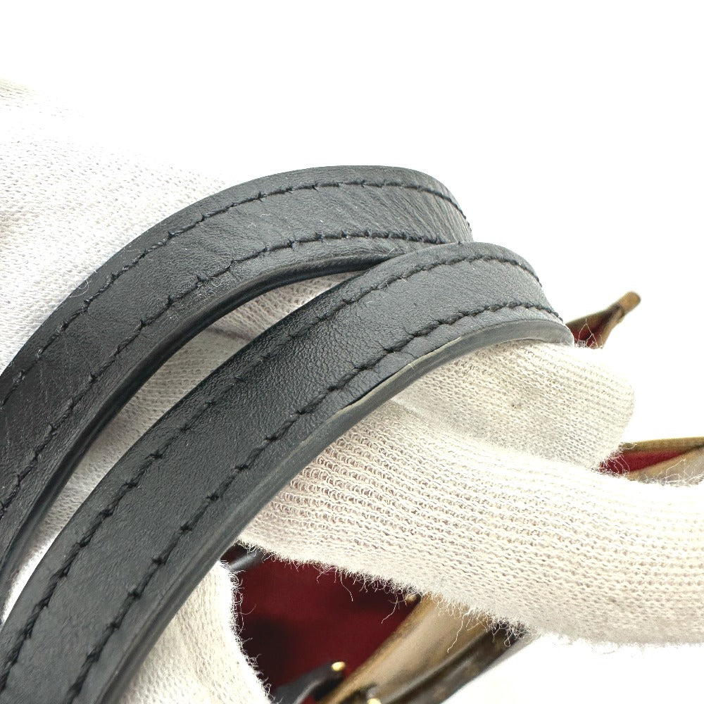 LOUIS VUITTON Tote Bag M45321 Monogram canvas Brown Monogram On the Go MM Women Used Authentic