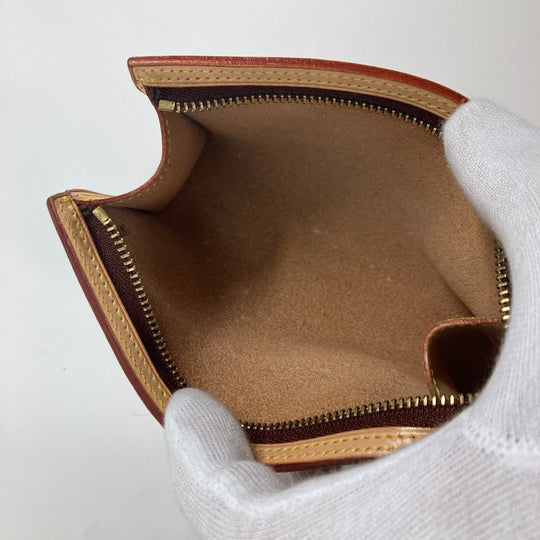 LOUIS VUITTON Tote Bag M92501 Plastics Brown Monogram Plastics Cabas Ambre MM Women Used Authentic